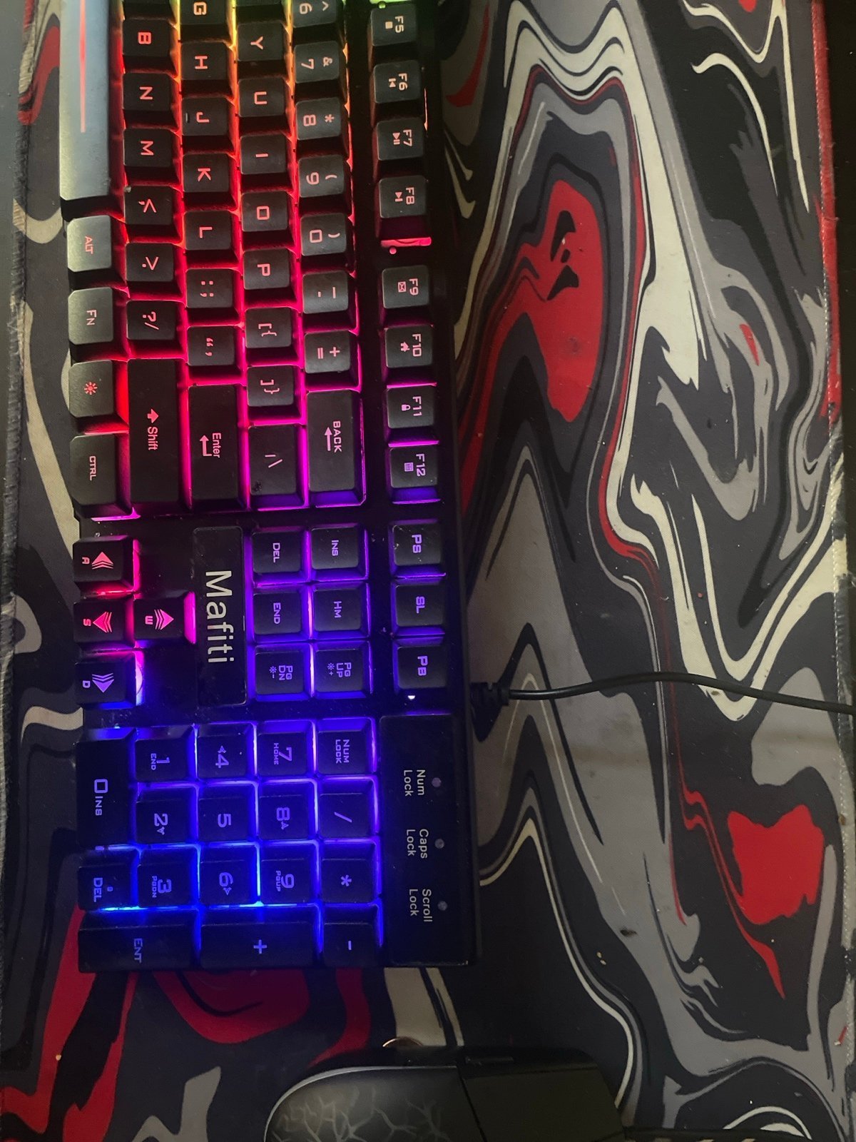 Gaming Keyboard and Mouse
