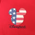 Vintage Disneyland Sweatshirt Hoodie Womens Size Medium Red 90s Y2K Mickey Mouse