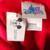 Vintage Disneyland Sweatshirt Hoodie Womens Size Medium Red 90s Y2K Mickey Mouse