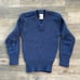 VTG Brigade Quartermasters The Woolly Pully Sweater Pure Wool Size Men’s 40 Blue