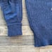 VTG Brigade Quartermasters The Woolly Pully Sweater Pure Wool Size Men’s 40 Blue