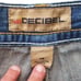 Decibel Vintage Y2K Streetwear Medium Wash Denim Shorts Men's 38 x 14