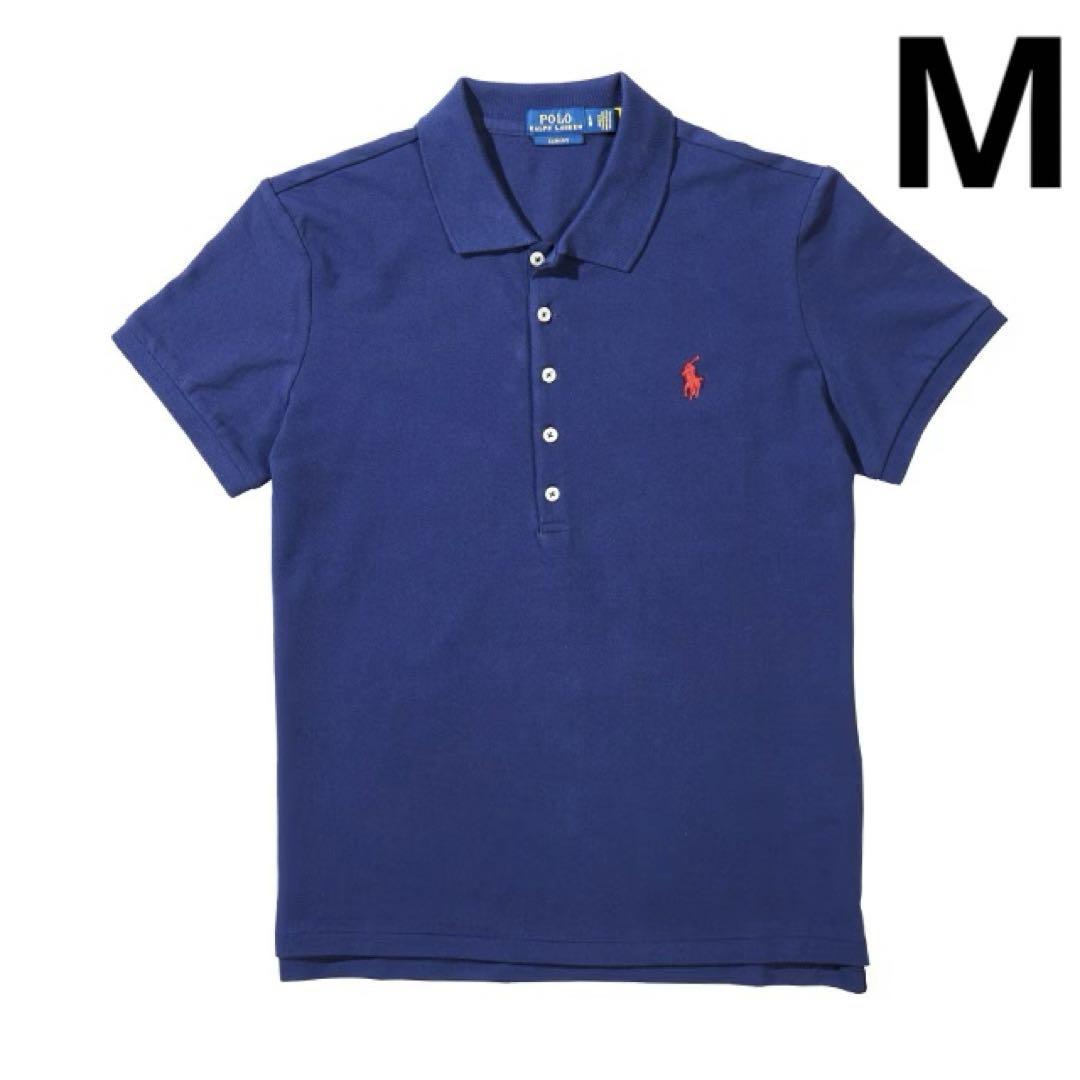 【Brand new unused】Polo Ralph Lauren polo shirt, cotton, navy, size M