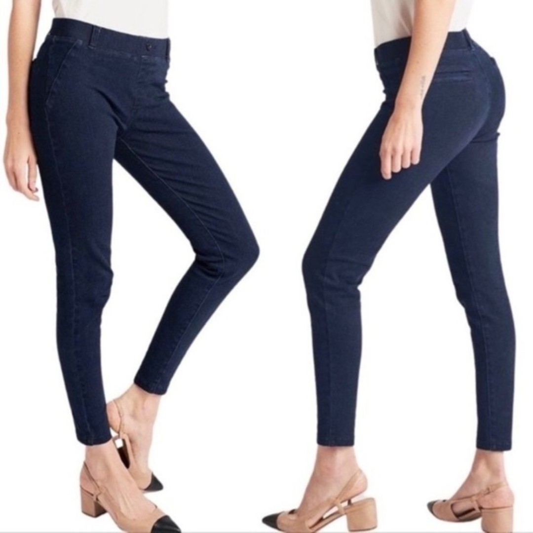 BETABRAND Women’s Yoga Denim Classic Skinny Leg Pull On Jeggings