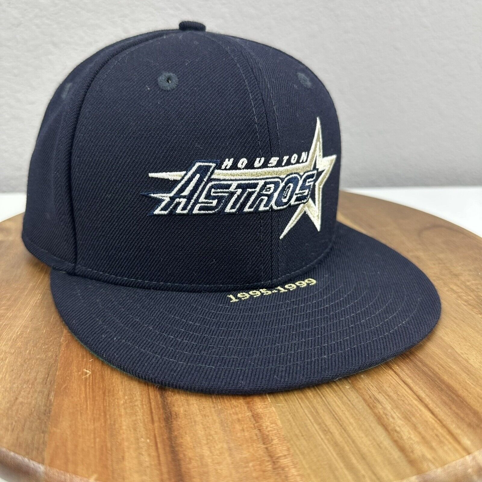 Houston Astros New Era 59Fifty MLB Timeline Collection Fitted Cap Hat Sz 7 95-99