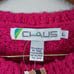 Vintage 80s Chaus hand knit sweater L