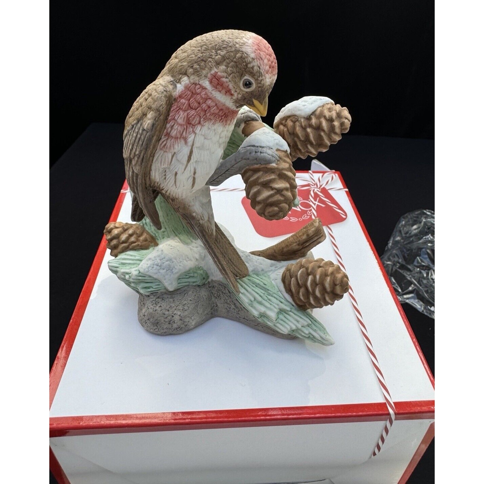 Brand New Lenox The Christmas Common Redpoll 5 Porcelain Figurine
