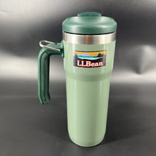 Stanley LL Bean Stainless Steel Travel Green Tumbler Mug 20 oz