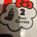 Hello kitty seats cover 2