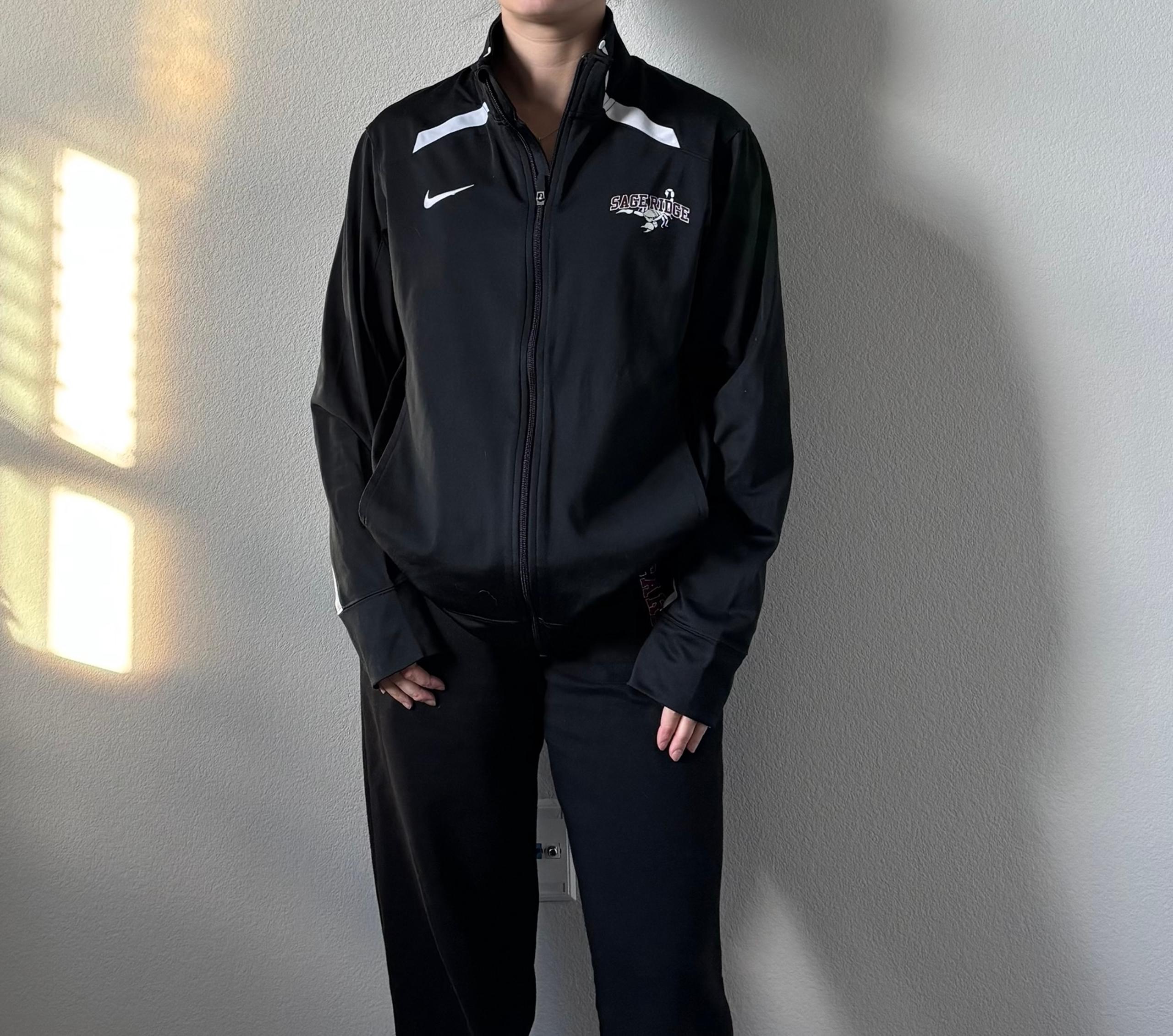 Black Nike Drifit Zip Up