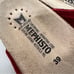 Mephisto Red Leather Helen Flower Sandals Womens 39 Beachy Slip On Casual Summer