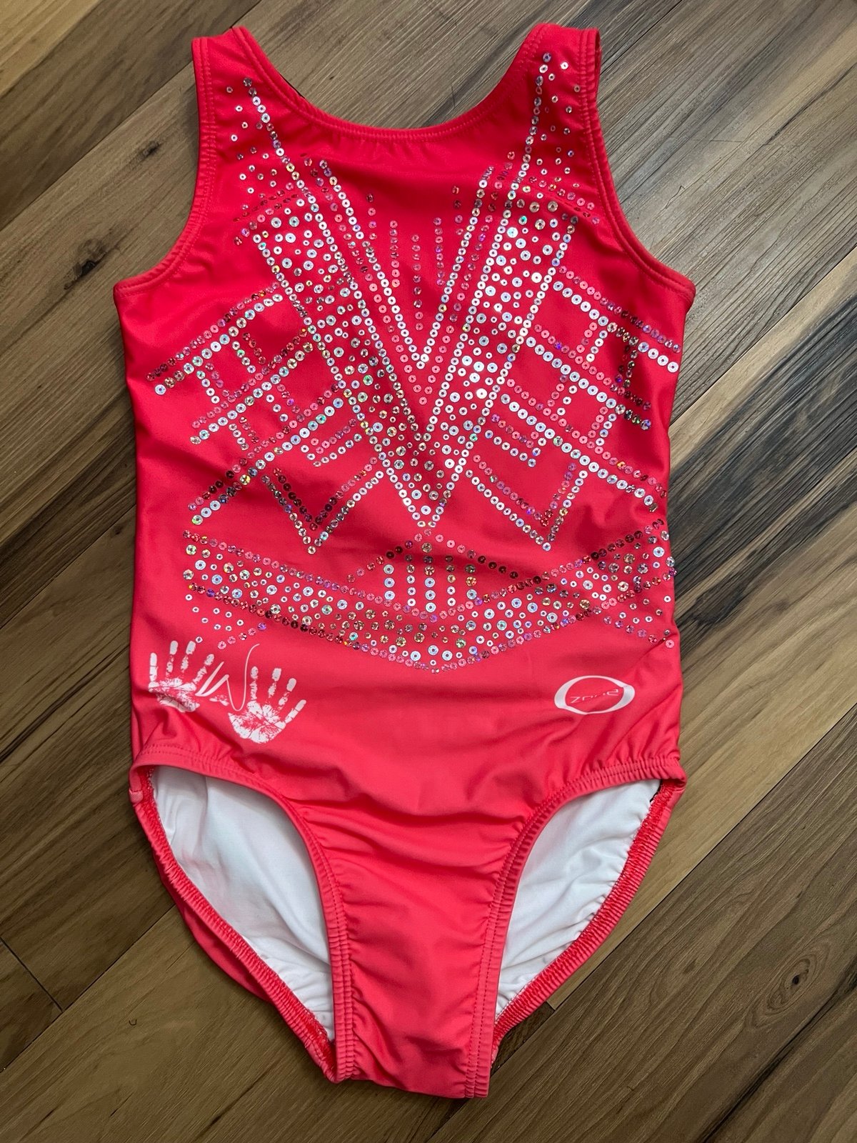 EUC Chalk Warrior HTF child large leotard