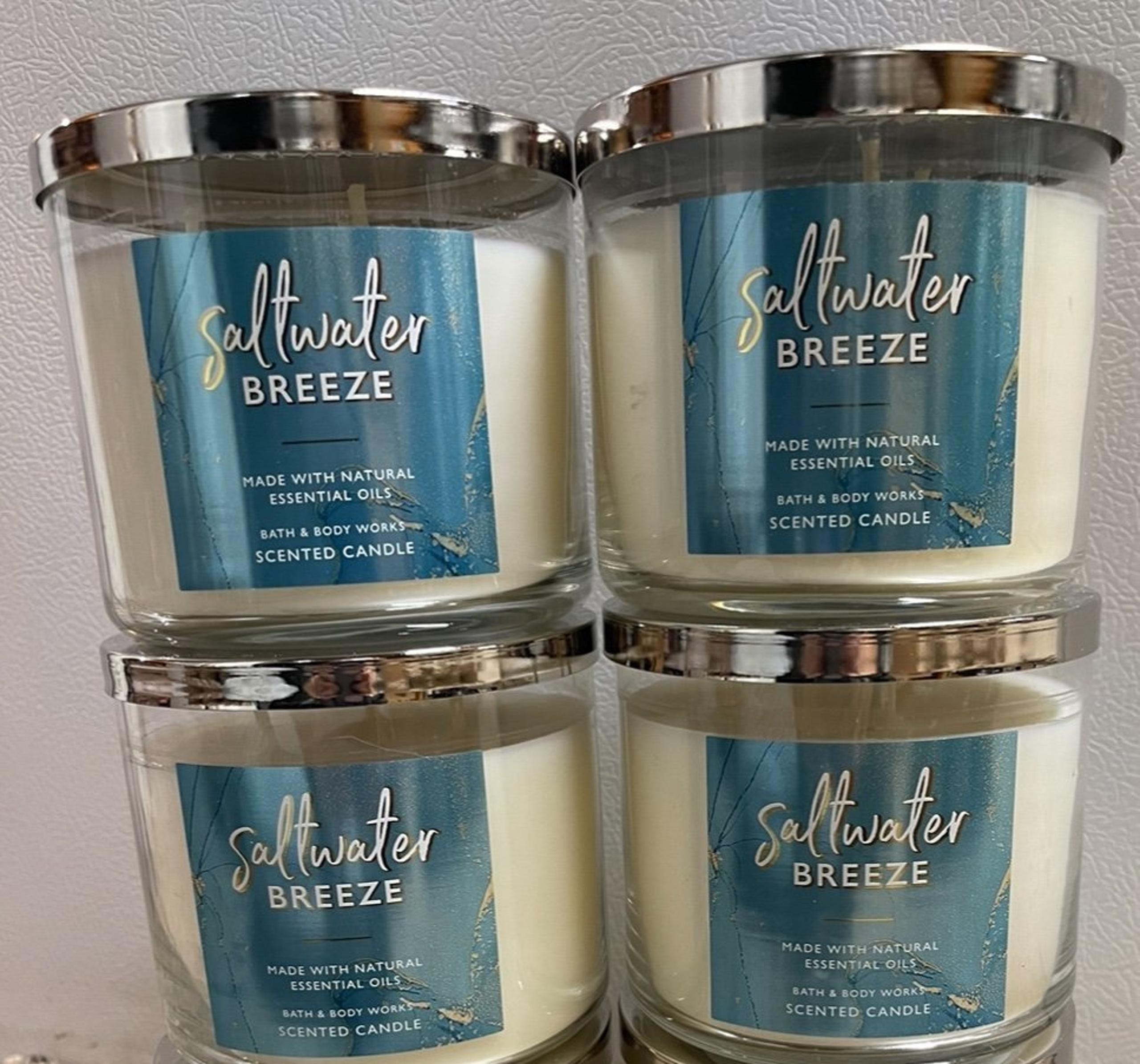 Bath and Body Works candles