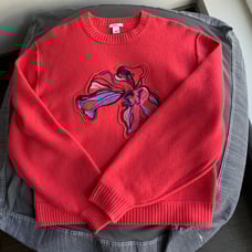 Lewit Embroidered Cashmere Sweater
