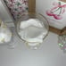 Gold Bow Wine Glasses, set of 2