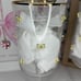 Gold Bow Wine Glasses, set of 2