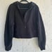 LULULEMON Hoodie Sweatshirt Jacket Women M/L Scuba Oversized 1/2 Zip Black