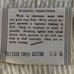 VINTAGE - Circa: 1962 Chenille Tufted Prod. Union Label, Babycore, Quiet Lux