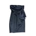 Ted Baker Black Satin Strapless Mini Cocktail Evening Dress size 6