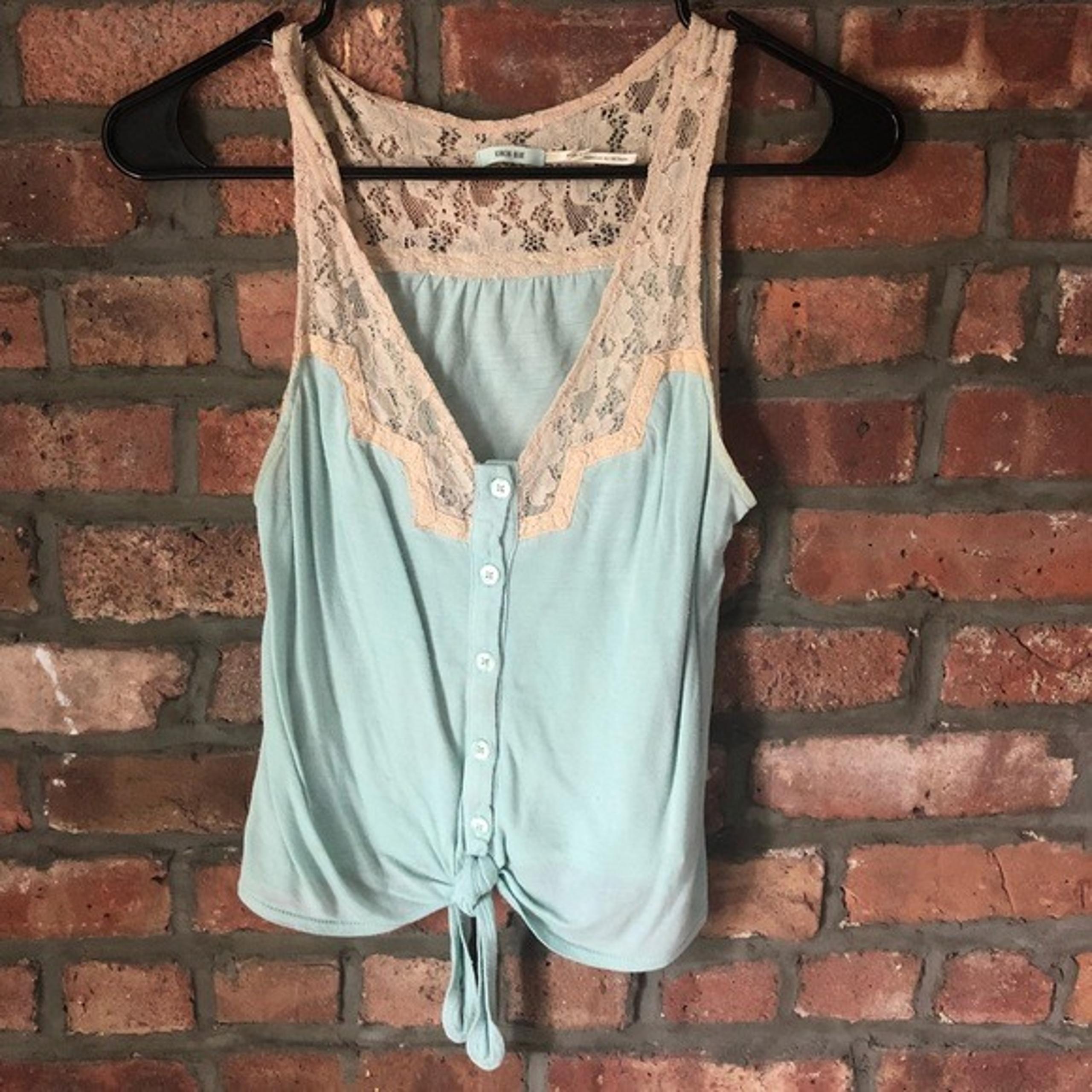 Kimchi Pastel Blue Tank Top