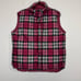 L.L. Bean Vintage Reversible Plaid Down Vest S