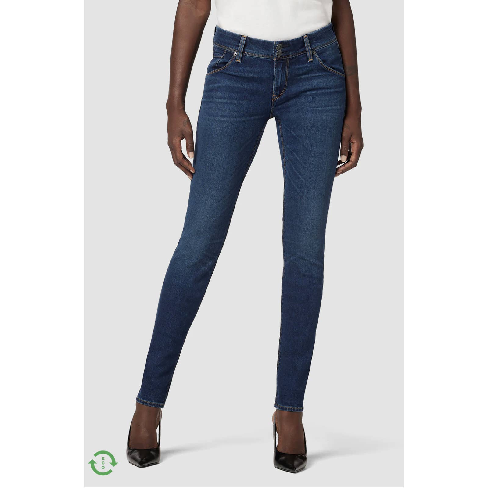NWT Hudson Collin Mid-Rise Skinny Jean 24 0 Ankle Women's