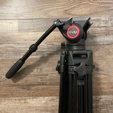 GVM 7017D Aluminum Video Tripod with Fluid Head System