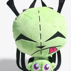 New Invader Zim GIR With Monkey Plush Backpack