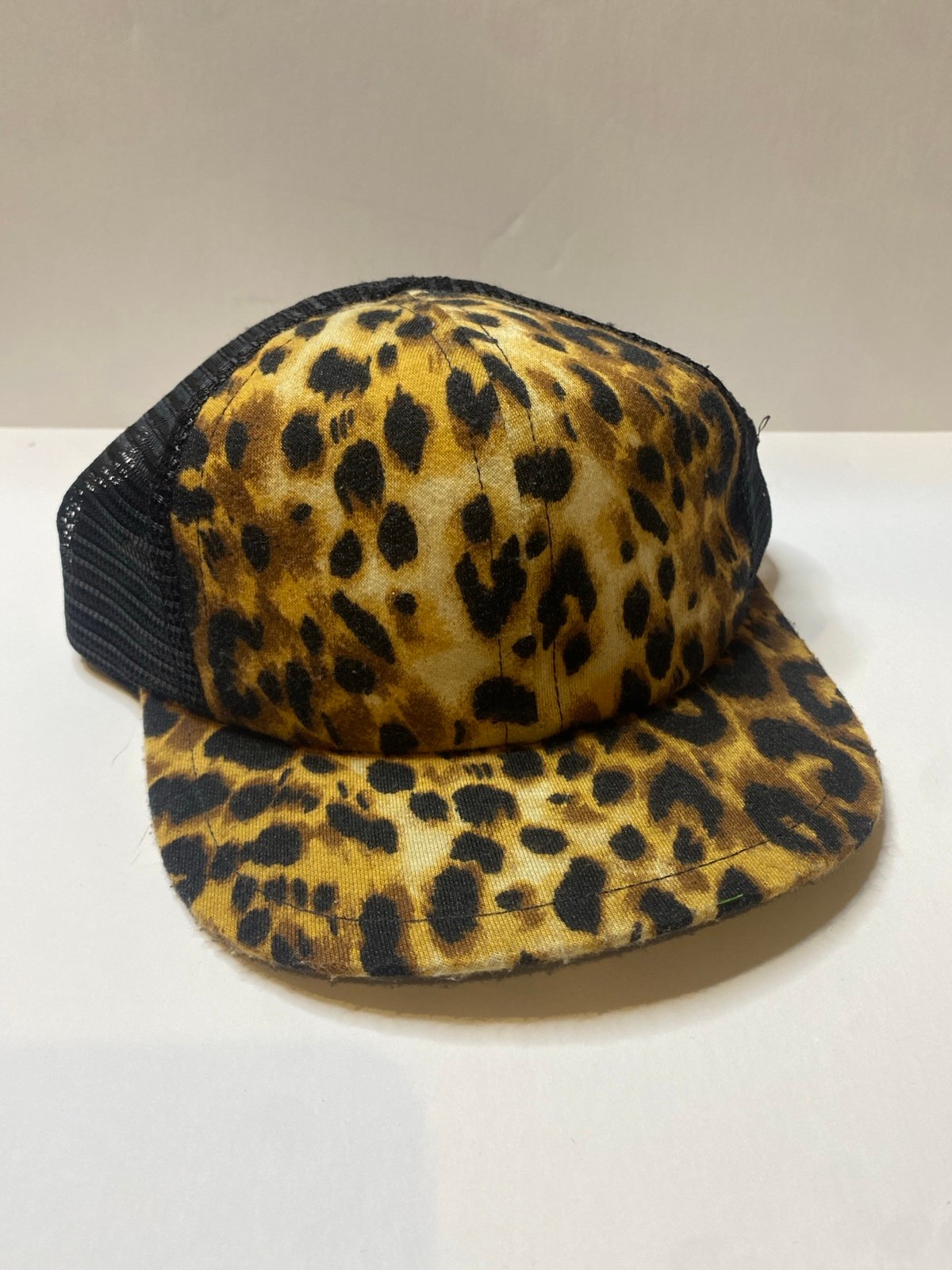 George Hats LEOPARD Trucker Hat CHILD GH Retired Print Kids Girls RARE