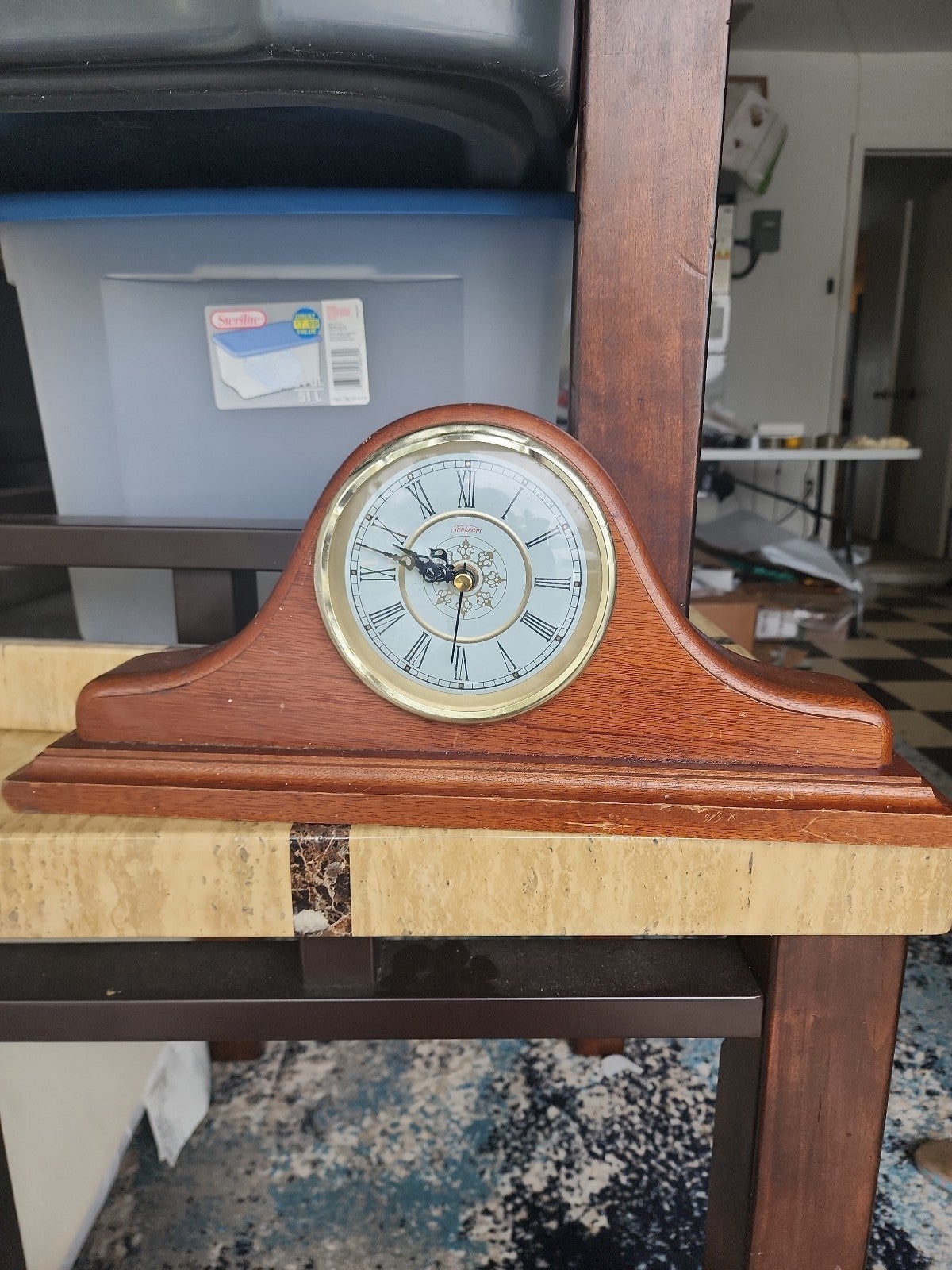 Clock table clock sunbeam