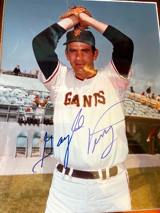 Autographed Gaylord Perry Picture 14 X 18