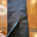 Eileen Fisher Brocade Side Zip Slim Leg Black Dress Pamts Women's Size 4