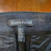 Eileen Fisher Brocade Side Zip Slim Leg Black Dress Pamts Women's Size 4