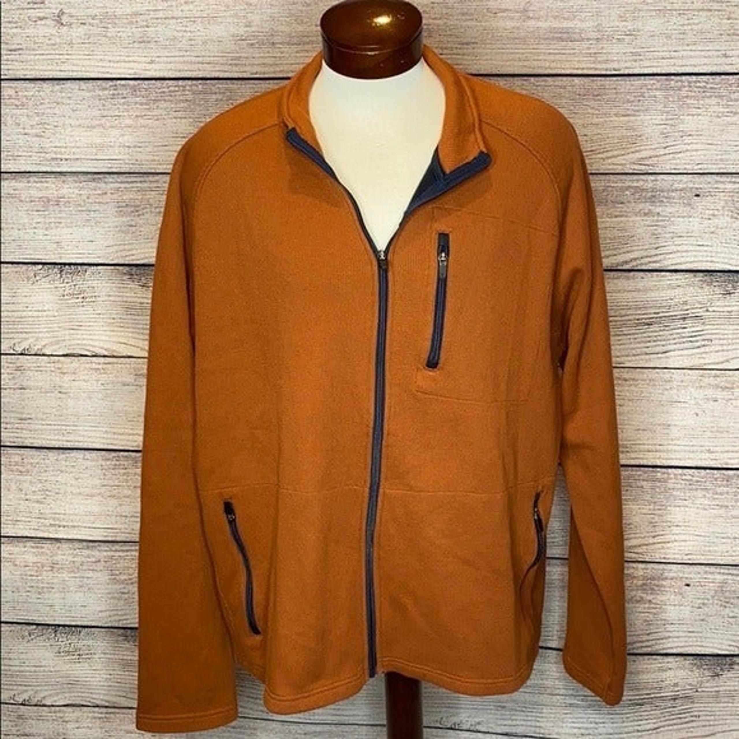 TAILOR VINTAGE MENS WAFFLE FLEECE JACKET XL