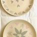 Disney Parks Homestead Mickey Icon Gray & Pink 7.25 Salad Plate Set of 4 NWT
