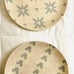 Disney Parks Homestead Mickey Icon Gray & Pink 7.25 Salad Plate Set of 4 NWT