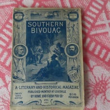 Southern Bivouac Monthly Literary & Historical Magazine 1887 vol 2 no. 11
