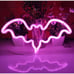 Hot Pink Neon LED bat light