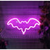 Hot Pink Neon LED bat light