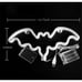 Hot Pink Neon LED bat light