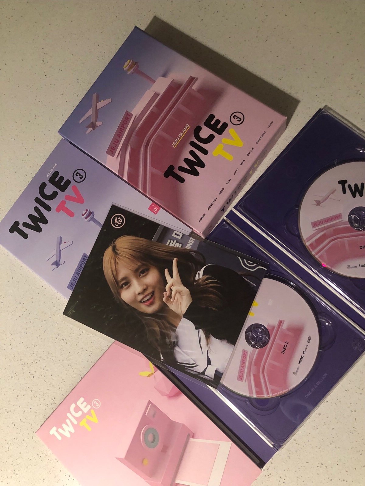 TWICE TV3 DVD [MOMO] postcard