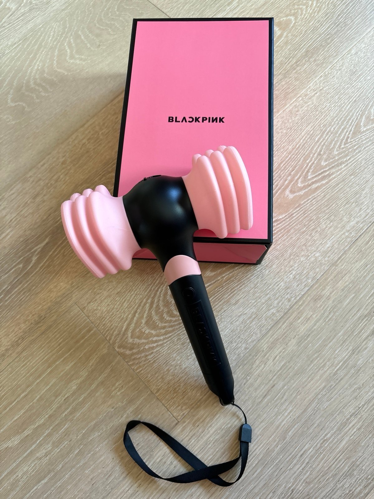 Official black pink Heart Hammer blinkie light stick
