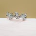 Party Beautiful Leaf Around Korean Fashion Ring for Women, INDN8429