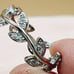 Party Beautiful Leaf Around Korean Fashion Ring for Women, INDN8429
