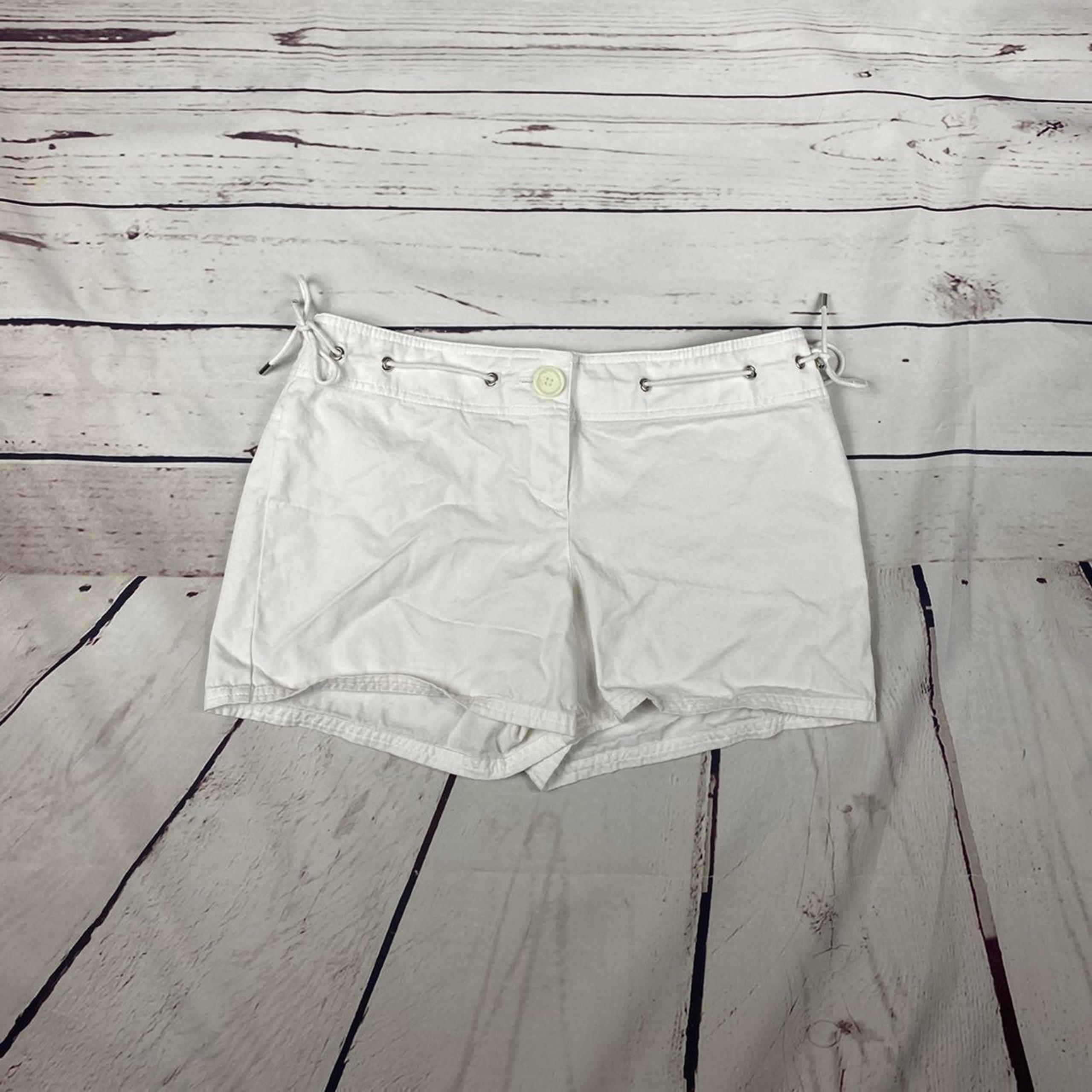 Ann Taylor White Shorts