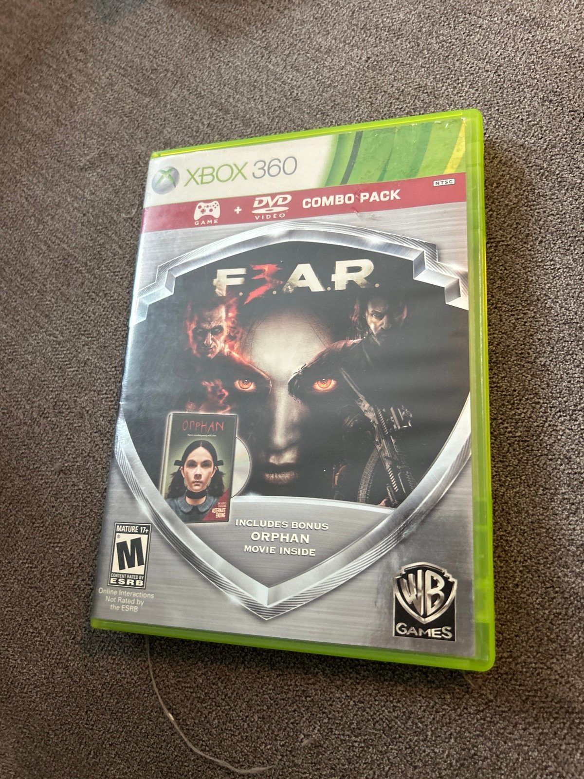 Fear 3 Silver Shield Edition Xbox 360