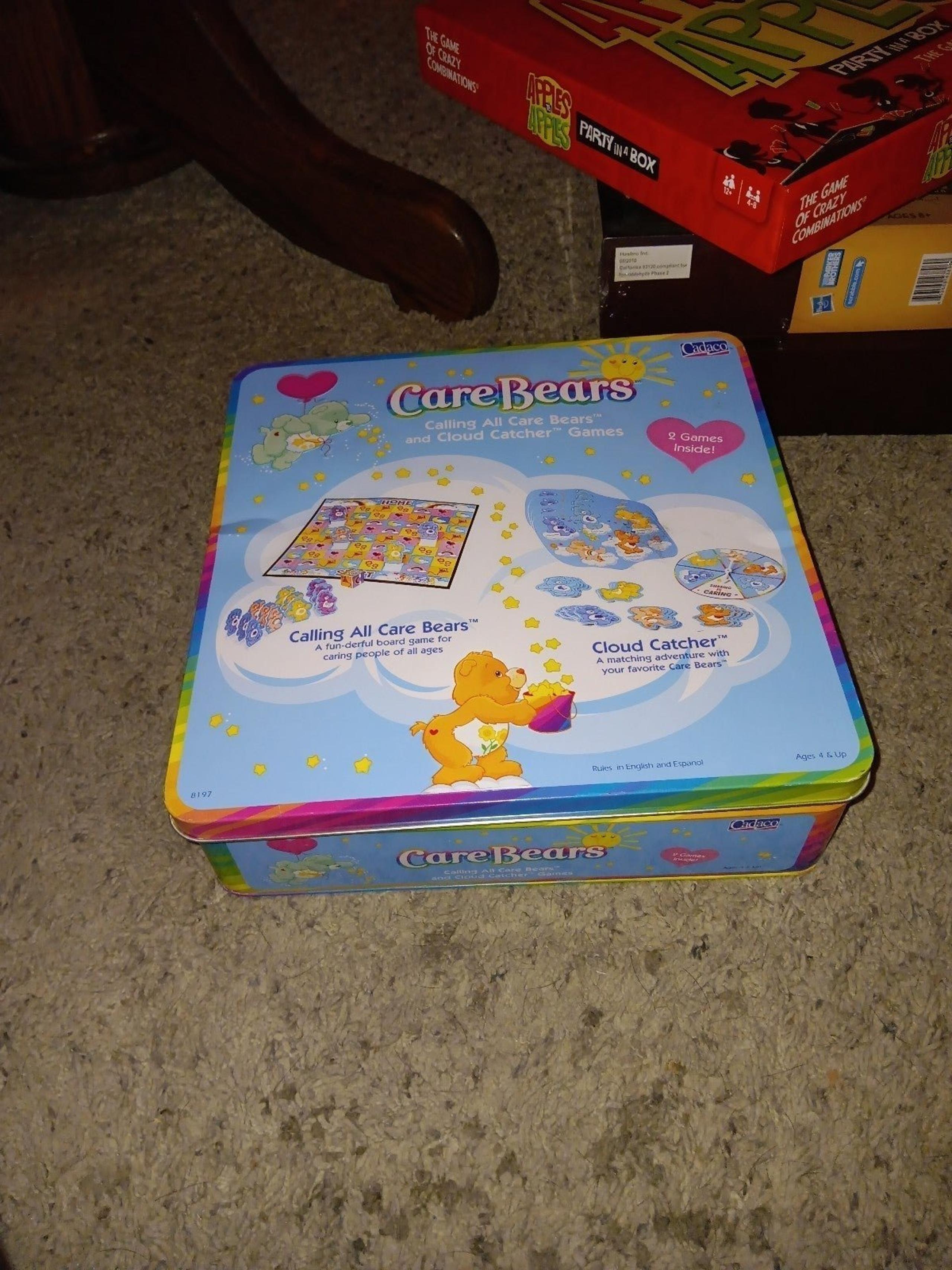 Care Bears Calling All Care Bears Board Game ~ Cadaco 2003 " ~ In a Tin