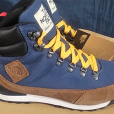 The North Face Back To Berkeley IV Textile WP Boots Blue Men SZ 10.5 New No Lid