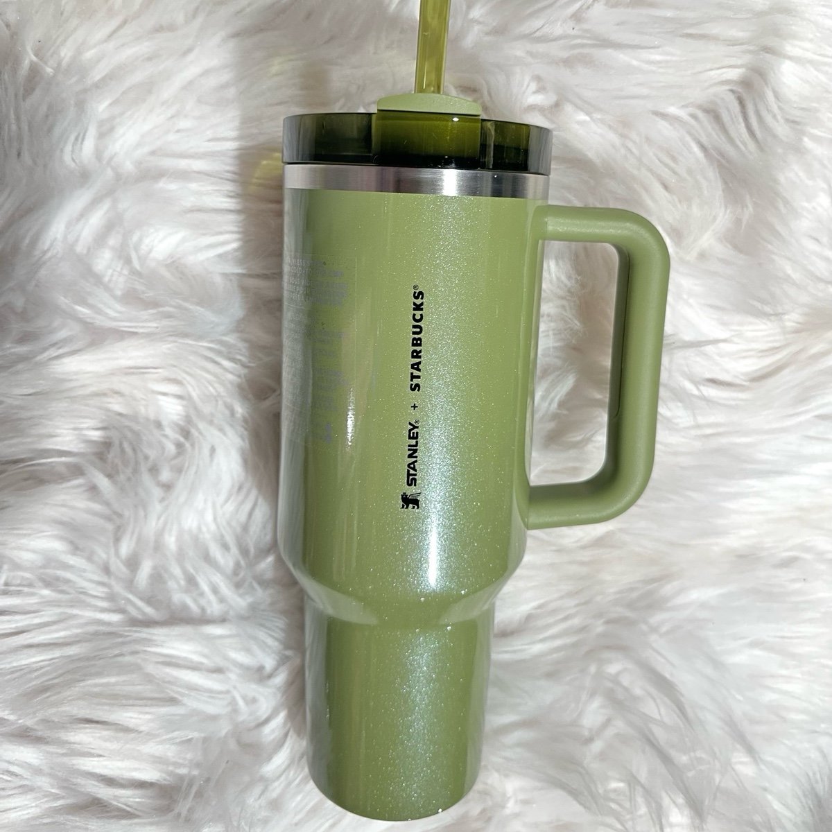 stanley Starbucks olive green
