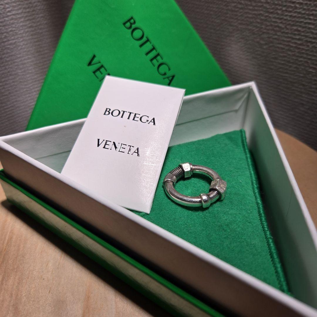 BOTTEGA VENETA THREAD Silver Ring 15 Rings
